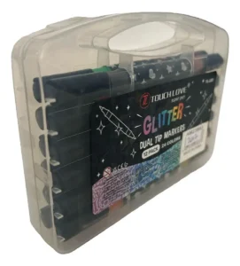 Fibras Touchlove Con Glitter X12 (24 Colores)