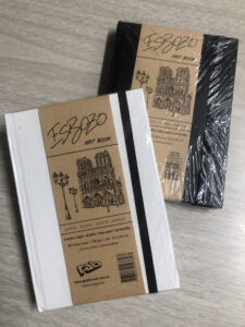 Cuaderno art book Esbozo A6 con elástico - 80 hojas - 106 g