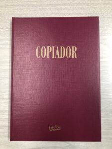 Libro Copiador 26x36 250 Páginas Rab Tapa Dura